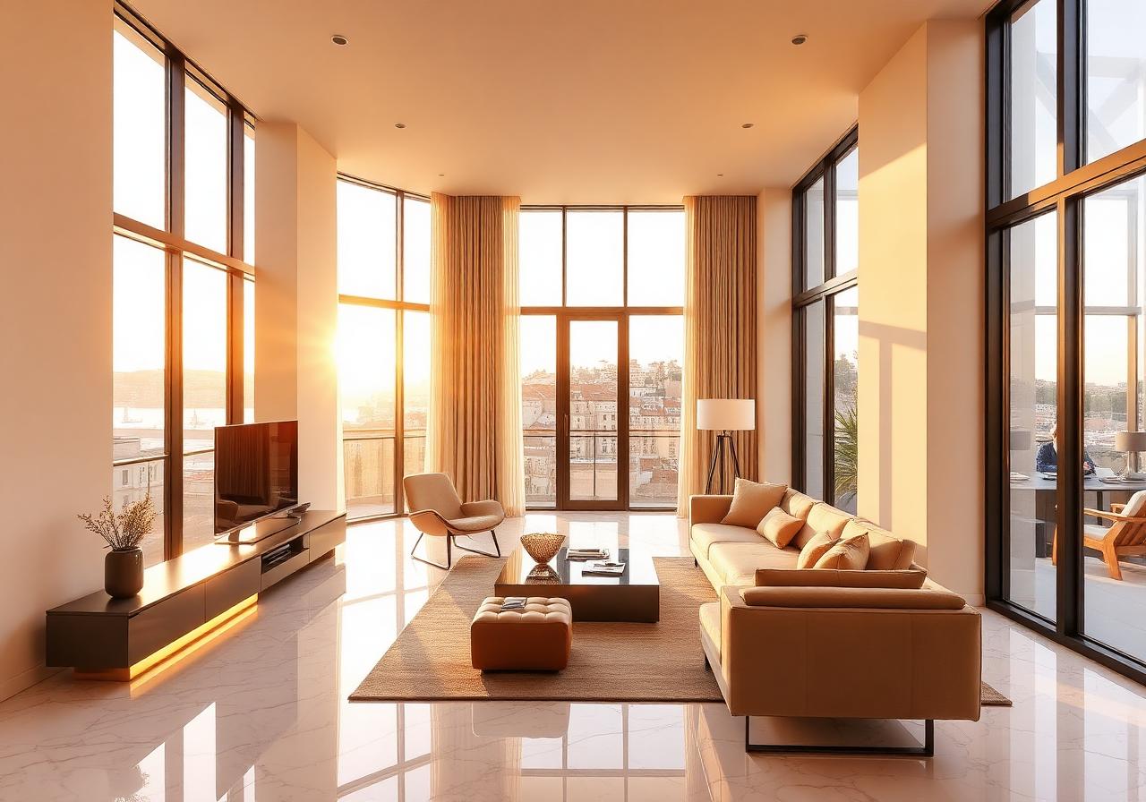 Apartamento T3 com Luz